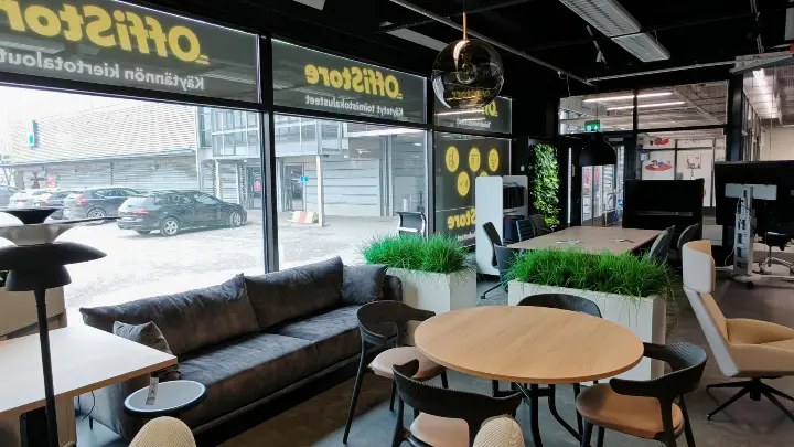 OffiStoren Vantaan myymälä.